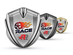 Emblem Metal Badge Minimal Style Luxury Look